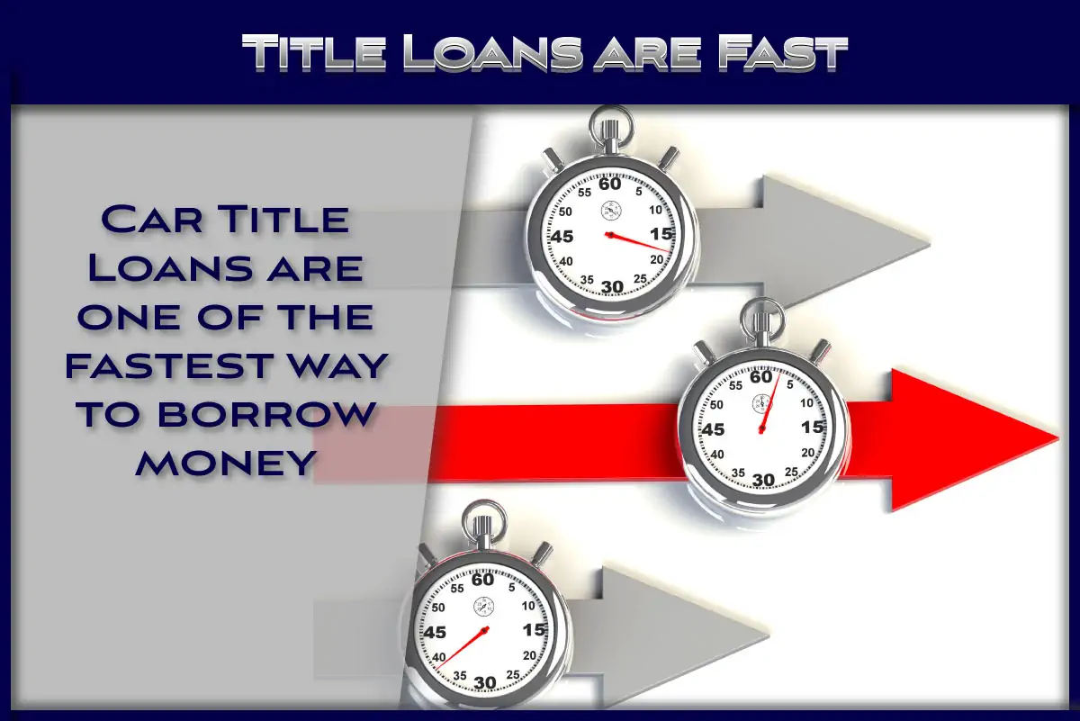 Title Loans are Fast