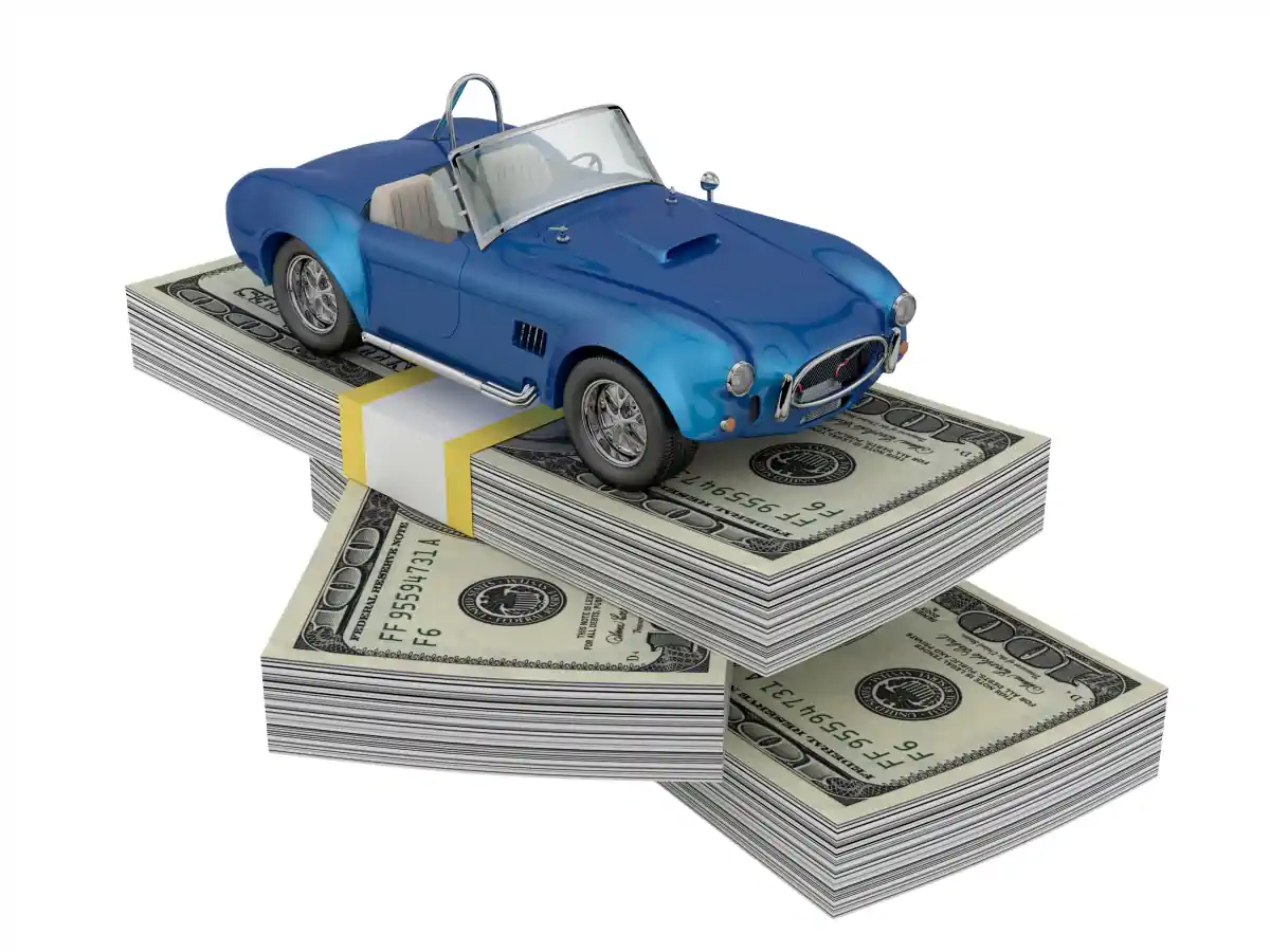 Car value for loan collateral