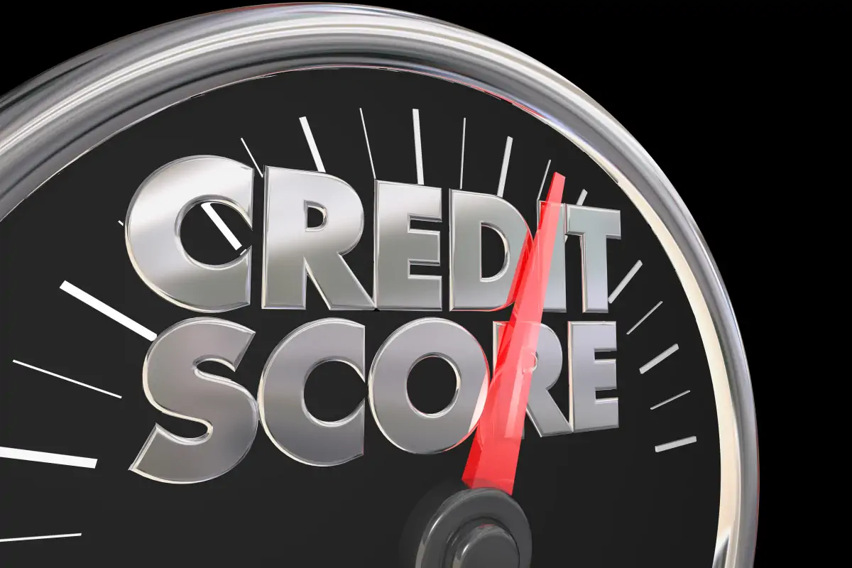 credit score increase on a meter