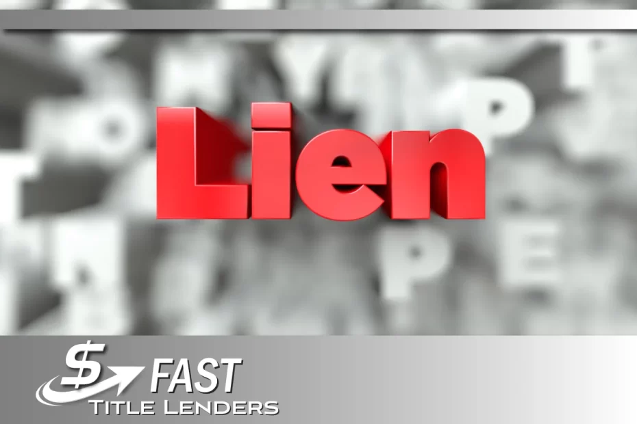 Title loan with Lien